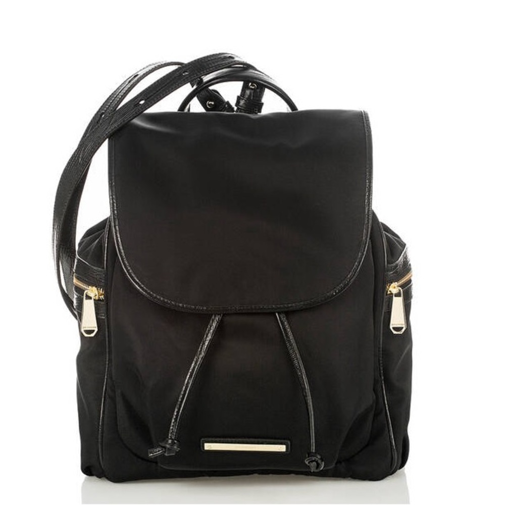 Brahmin - NWT - Serena Black Bayview Genuine leather backpack